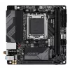 GIGABYTE B650I AX Motherboard - AMD Ryzen 9000 Series CPUs, 5+2+1 Phases VRM, up to 6400MHz DDR5 (OC), 1xPCIe 4.0 M.2, 2.5GbE LAN, WIFI 6E, USB 3.2 Gen 2