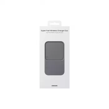 Wireless charger Samsung EP-P5400, 15 W, grey, USB indoor charger, compatible with headphones, smartphones and smartwatches