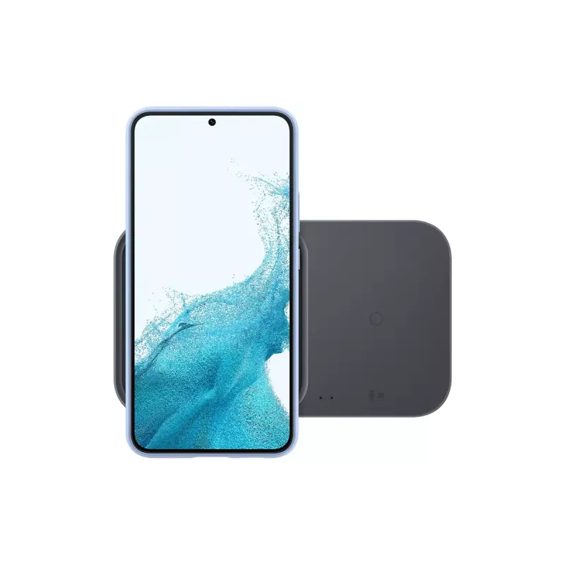 Wireless charger Samsung EP-P5400, 15 W, grey, USB indoor charger, compatible with headphones, smartphones and smartwatches
