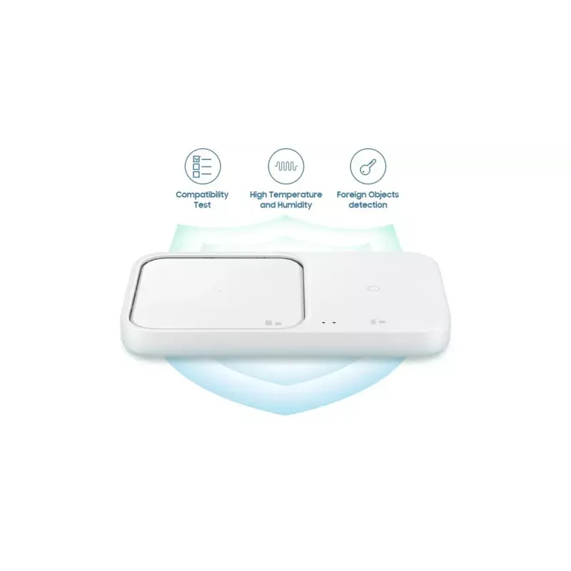Samsung EP-P5400 Headphones, Smartphone, Smartwatch White USB Wireless charging Fast charging Indoor