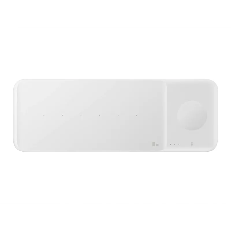 Samsung Wireless Charger Trio Headset, Smartphone, Smartwatch White USB Wireless charging Fast charging Indoor