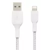 BELKIN Lightning To USB-a Cable Braided 1m White