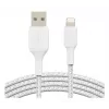 BELKIN Lightning To USB-a Cable Braided 1m White