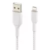 BELKIN Lightning To USB-a Cable Braided 1m White