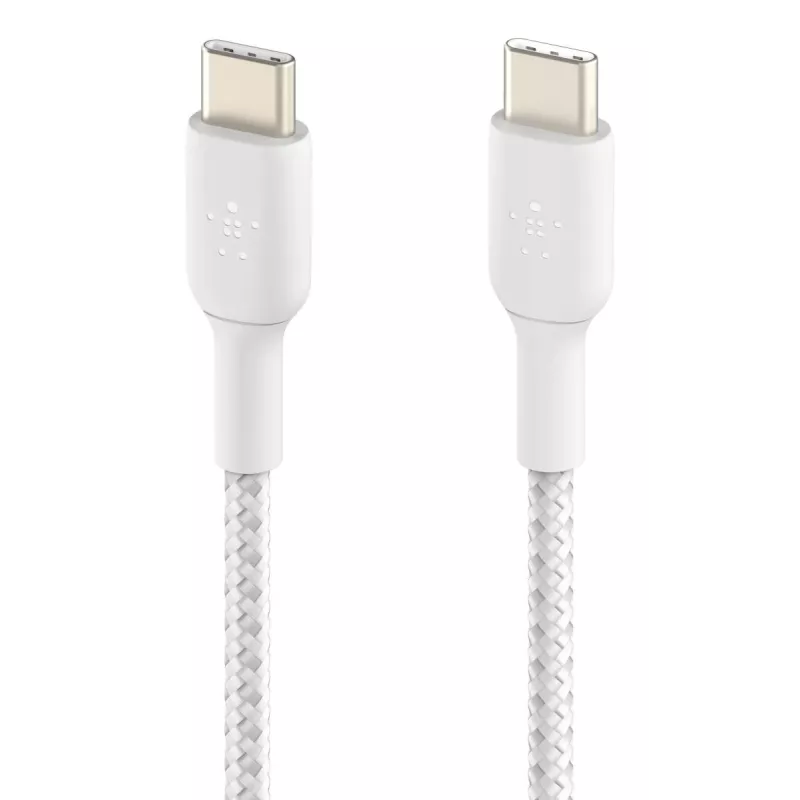 USB cable Belkin CAB004BT1MWH2PK USB 2.0 1 m USB C White