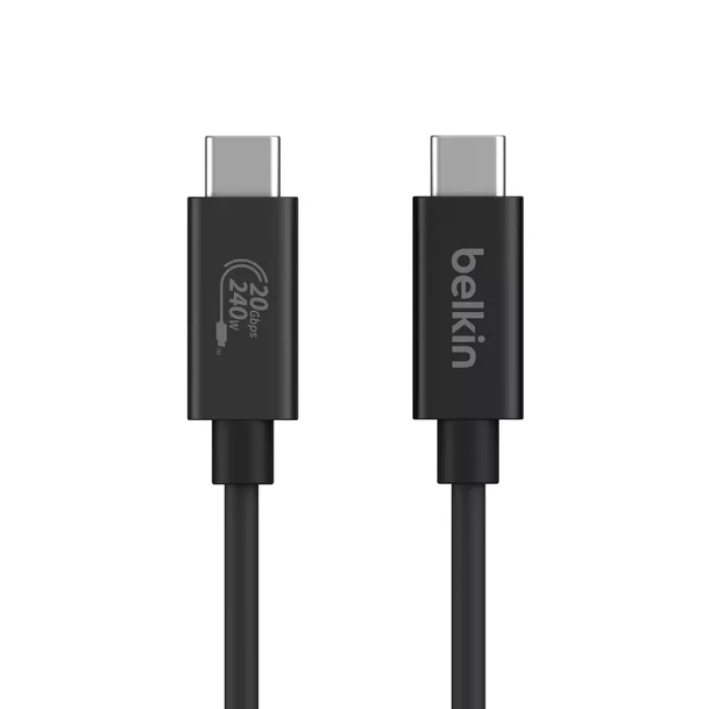 USB cable Belkin INZ004BT2MBK USB4 Gen 2x2 2 m USB C Black
