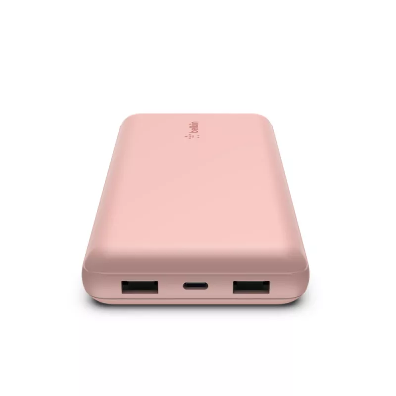BELKIN Power Bank 20k USB-a And USB-c 15w Pink