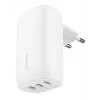 BELKIN Wall Charger - Boostcharge - USB-c 3-port Charger - With Pps 67w - White
