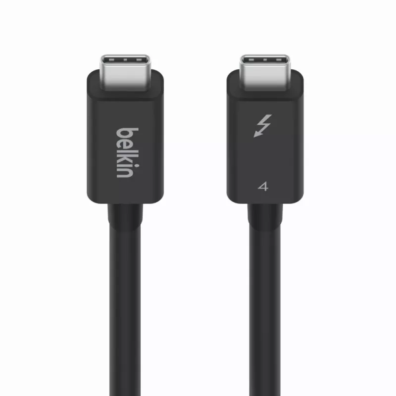 BELKIN Thunderbolt 4 Cable USB-c Black USB-c 40 Gbit / S 100w Active 2m