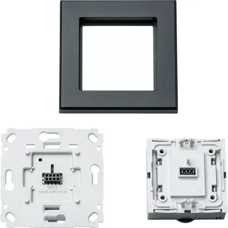 Wall thermostat HomeMatic HmIP-BWTH-A Anthracite 230V — room temperature controller, mains-powered