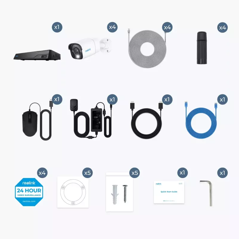 Surveillance Camera Reolink NVS8-8MB4 4K UHD