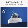 IP security camera Reolink P437 4K dome, 8 MP 3840x2160, 5x optical zoom, PoE (IEEE 802.3af), IK10, IP67, MicroSD support up to 256 GB