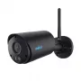 IP security camera Reolink Argus B320-B — 3 MP wireless outdoor bullet, battery/solar, Wi‑Fi, IP65, 2304×1296, H.265, 2‑way audio, microSD up to 128 GB
