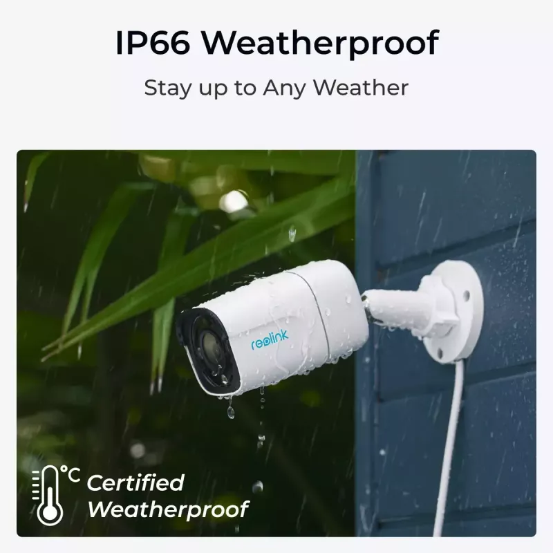 IP security camera Reolink P340 12MP PoE bullet, 4512×2512, 2.8 mm, IP66, 30 m IR, PoE, 1×RJ-45