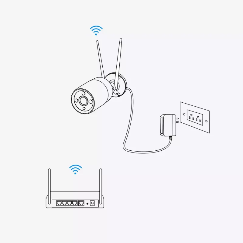IP security camera Reolink W330 4K Wi-Fi 6