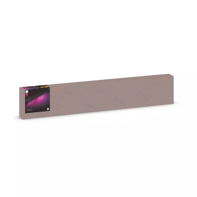 Smart lighting spot Philips Hue White and colour ambience Perifo straight ceiling base kit 3 spots 1 light bar