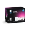 Philips Hue White and colour ambience Starter kit: 3 GU10 smart spotlights + dimmer switch