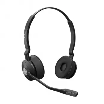 Jabra Engage SE Replacement Headset - Stereo UC, EMEA/APAC, Wireless, 40 - 16000 Hz, Office/Call center, 83 g, Headset, Black