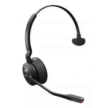 Jabra Engage 55 SE - USB-A MS Mono, EMEA/APAC, Wireless, 40 - 16000 Hz, Office/Call center, 57 g, Headset, Black