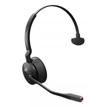 Jabra Engage 55 SE - USB-A UC Mono, EMEA/APAC, Wireless, Office/Call center, 40 - 16000 Hz, 57 g, Headset, Black