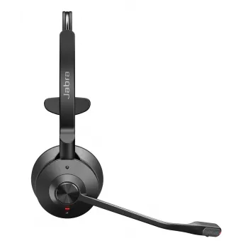 Jabra Engage 55 SE - USB-A UC Mono, EMEA/APAC, Wireless, Office/Call center, 40 - 16000 Hz, 57 g, Headset, Black