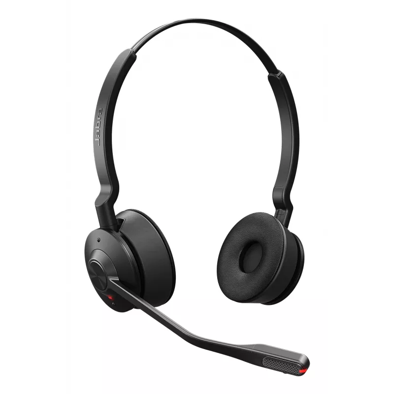 Jabra Engage 55 SE - USB-A UC Stereo, EMEA/APAC, Wireless, 40 - 16000 Hz, Office/Call center, 83 g, Headset, Black