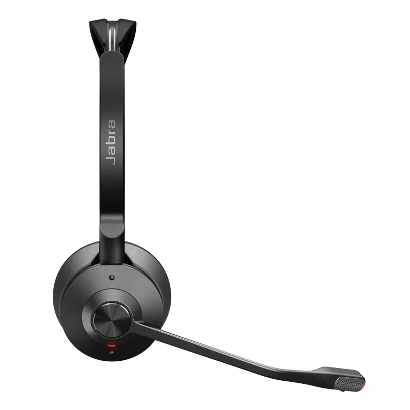 Jabra Engage 55 SE - USB-A UC Stereo, EMEA/APAC, Wireless, 40 - 16000 Hz, Office/Call center, 83 g, Headset, Black