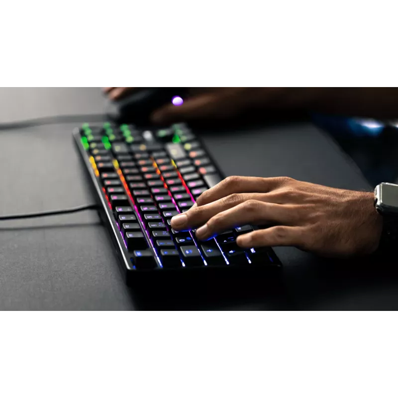 CHERRY G80-3000N RGB TKL keyboard Universal USB QWERTZ German Black