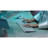 Keyboard Logitech MX Keys S Universal RF Wireless + Bluetooth QWERTZ German Aluminium White