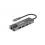 Equip USB-C 5 in1 Multifunction Adapter, HDMI, Gigabit LAN, USB 3.2 GEN1, 100W USB PD