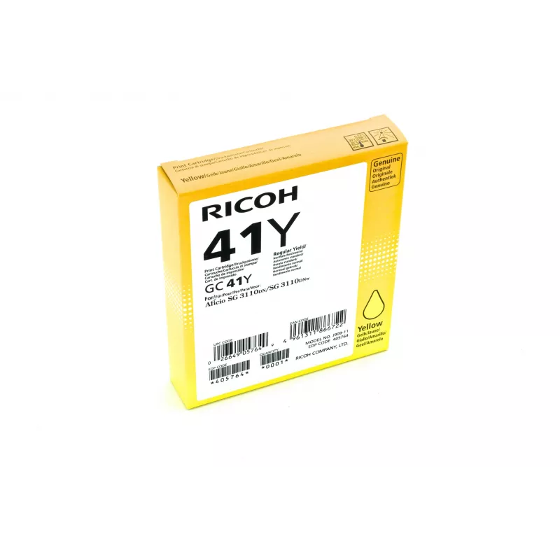 Ricoh 405764 ink cartridge 1 pc(s) Original Standard Yield Yellow