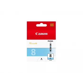 Canon CLI-8PC Photo Cyan Ink Cartridge, Photo cyan, Dye-based ink, 1 pc(s), 198 pages