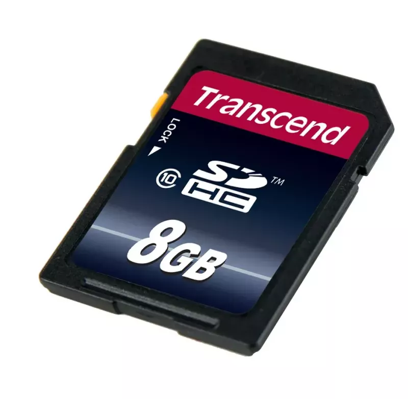 Flash Memory Transcend 8GB SDHC Class 10 TS8GSDHC10