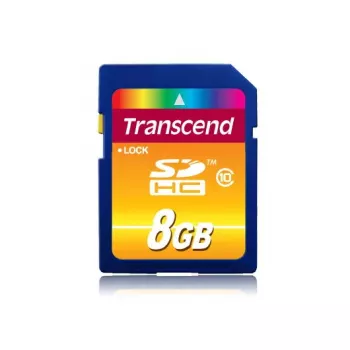 Flash Memory Transcend 8GB SDHC Class 10 TS8GSDHC10
