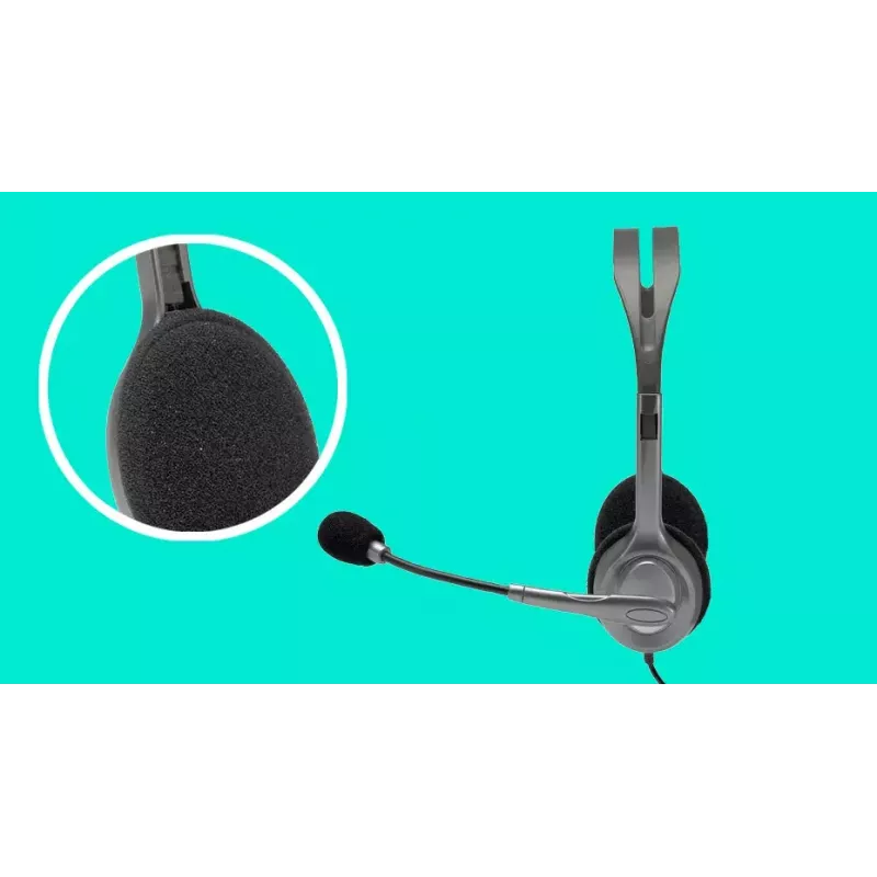 LOGITECH H110 - 3.5mm - Stereo Headset