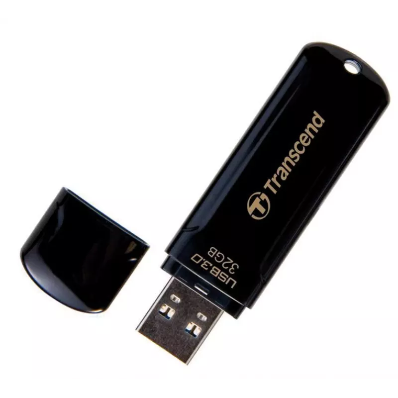 TRANSCEND Jetflash 700 - 32GB USB Stick - USB 3.0 - Black