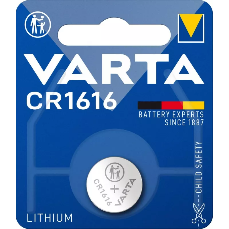 VARTA Battery Lithium Button Cell Cr1616 3v