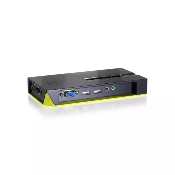 LevelOne 4-Port USB VGA KVM Switch, audio support