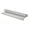 DIGITUS 1U cable management cage detachable rear plate, color grey (RAL 7035)