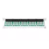 DIGITUS CAT 3 ISDN Patch Panel, unshielded 50-port RJ45, 8P4C, LSA, 1U, rack mount, color grey RAL 7035