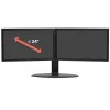 Dual Monitor Lift Stand Ergotron Neo Flex 62.2 cm Black