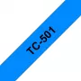 Brother Labelling Tape 12mm, Black on blue, TC, Black, Japan, 5 year(s), Brother