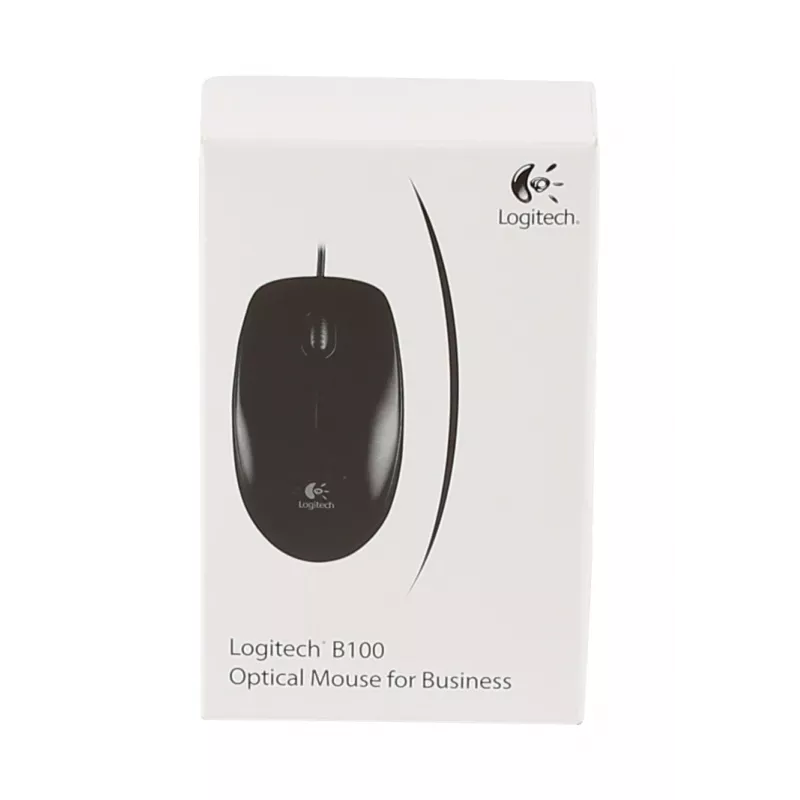 LOGITECH Mouse - B100 - Optical - Black