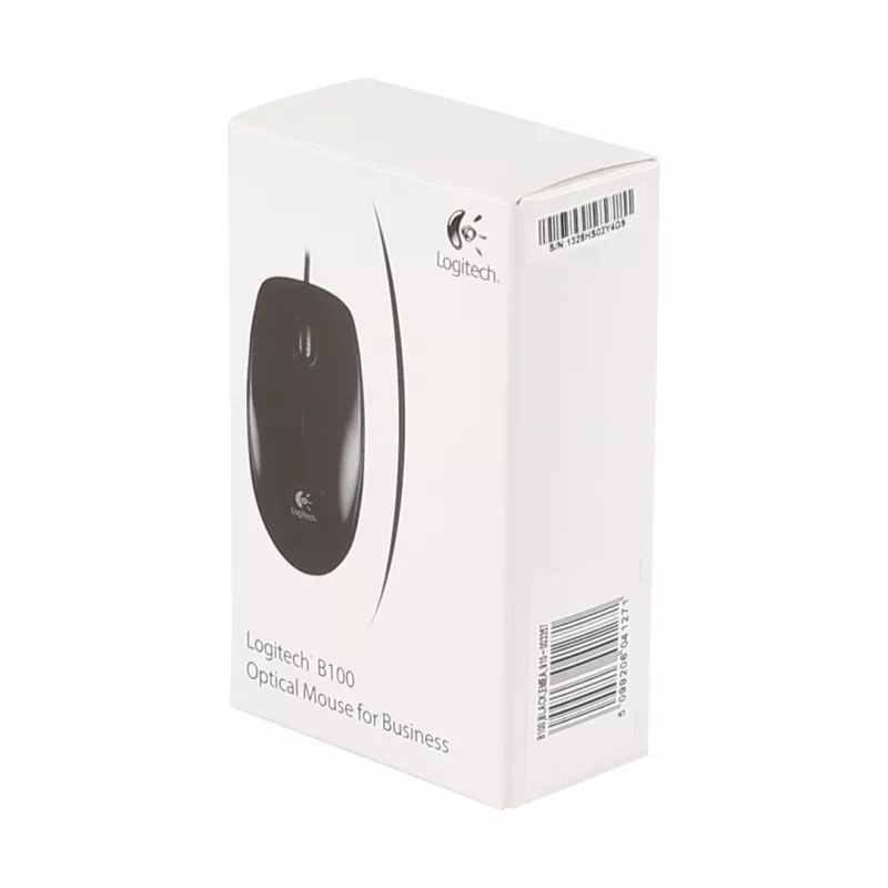 LOGITECH Mouse - B100 - Optical - Black