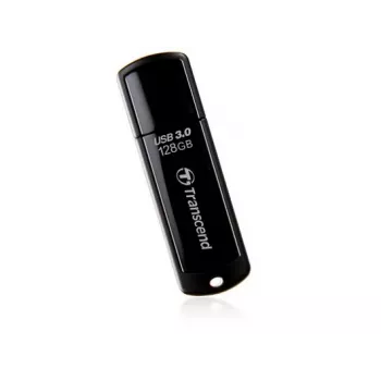 TRANSCEND Jetflash 700 - 128GB USB Stick - USB 3.0 - Black
