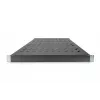 DIGITUS 1U fixed shelf, for 800 mm depth cabinets adjustable, 500 mm depth, color black (RAL 9005)