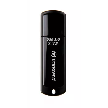 TRANSCEND Jetflash 350 - 32GB USB Stick - USB 2.0 - Black