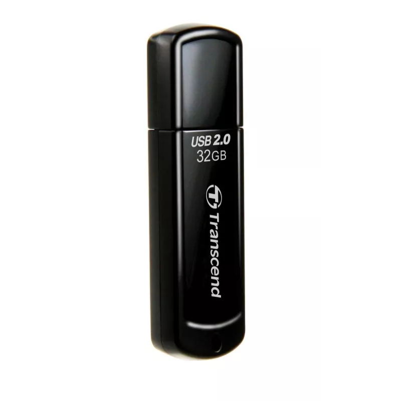 TRANSCEND Jetflash 350 - 32GB USB Stick - USB 2.0 - Black