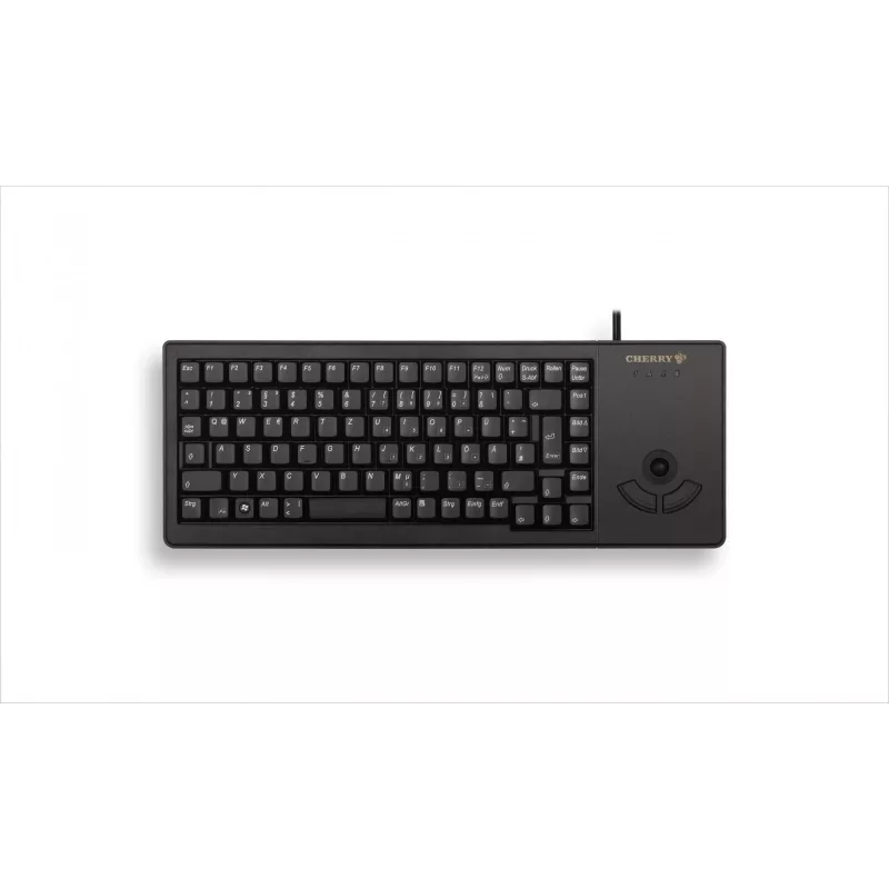 CHERRY XS Trackball G84-5400 keyboard Office USB QWERTZ German Black