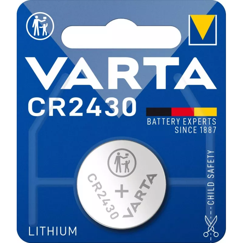 VARTA Battery Lithium Button Cell Cr2430 3v